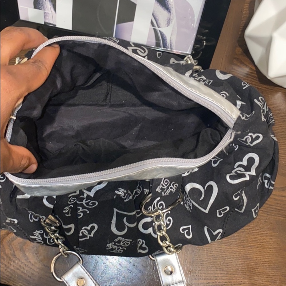 COPY - Babydoll black & silver bag - Picture 4 of 6